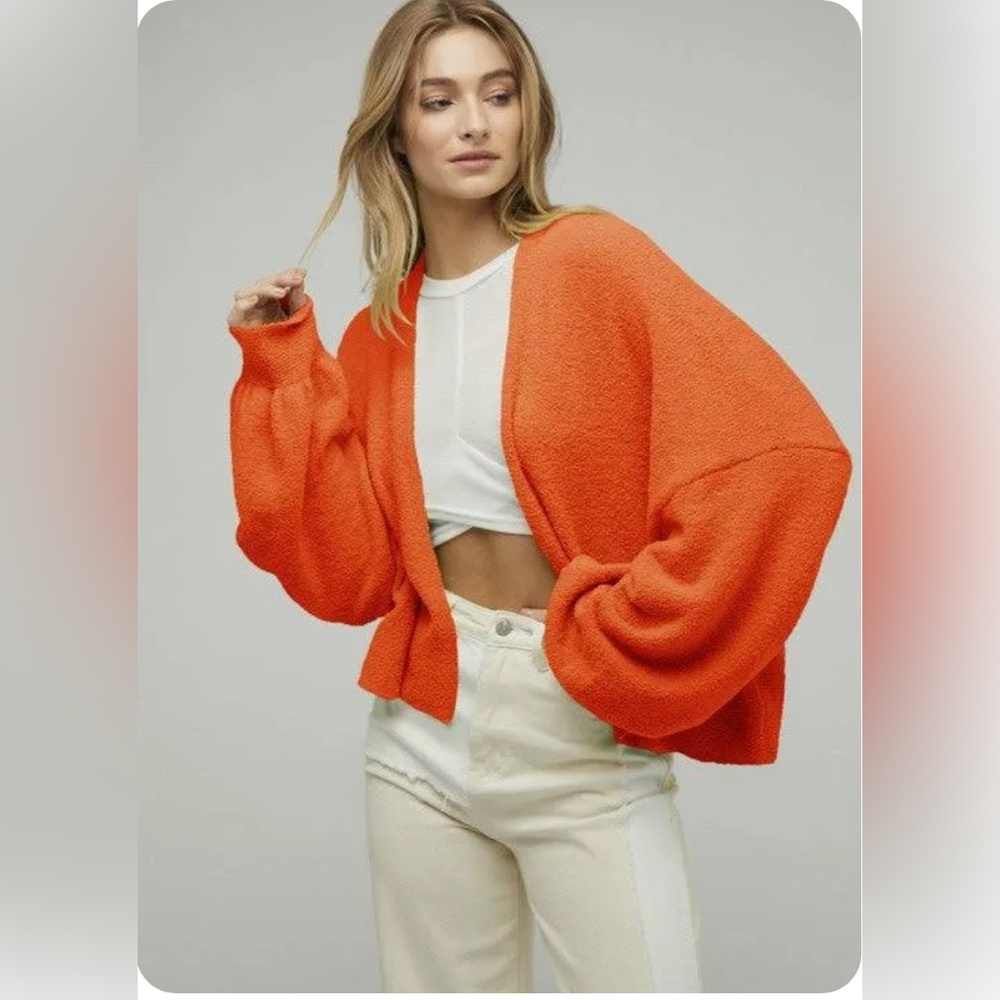 Davi & Dani || Letters From Home Orange Oversize … - image 1